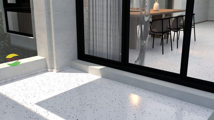 đá thạch anh ốp sàn